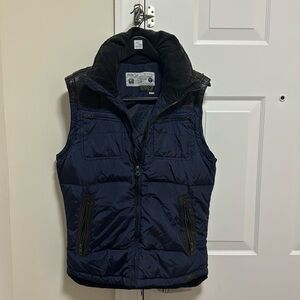 Diesel Navy Padded Vest US Men L